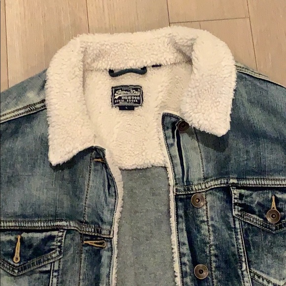 SuperDry vintage jean jacket - Picture 4 of 5